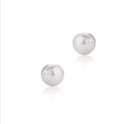 Orecchini Lelune Donna Classic paletto in Oro bianco Perla LLEA00.70